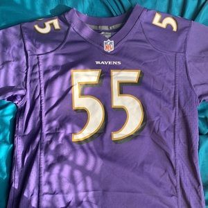 NFL Ravens Terrell Suggs Nike Jersey L